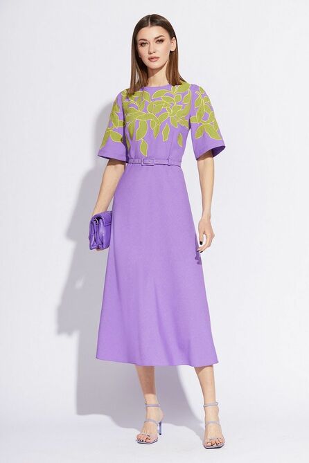 Повседневное платье EOLA 2213 фиолетовый