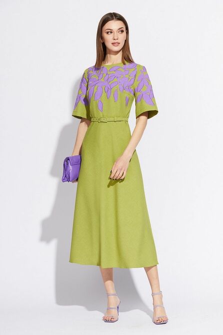 Повседневное платье EOLA 2213 салатовый