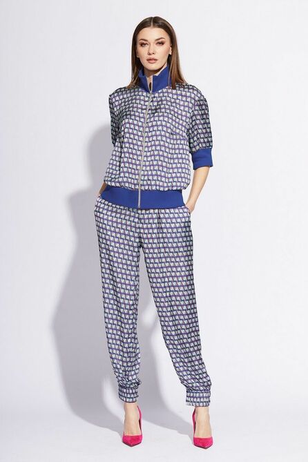 Брюки, Бомбер EOLA 2223 василек