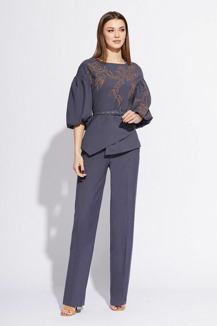 Брюки, Блуза EOLA 2231 фиолетово-синий Брюки, Блуза EOLA 2231 фиолетово-синий
