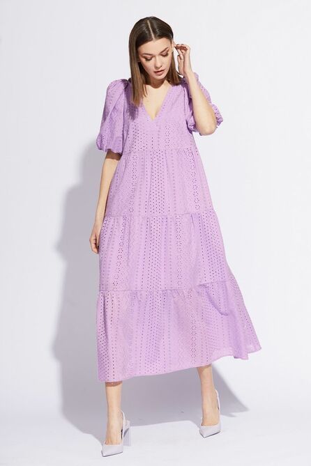Повседневное платье EOLA 2215 лиловый Повседневное платье EOLA 2215 лиловый