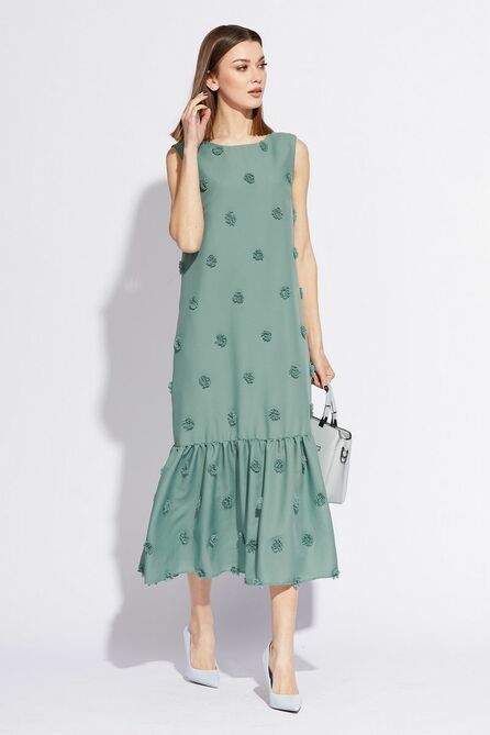Повседневное платье EOLA 2217 изумруд