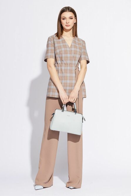 Брюки, Блуза EOLA 2222 темно-бежевый