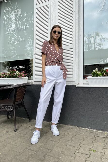 Блузка EOLA 2218 какао