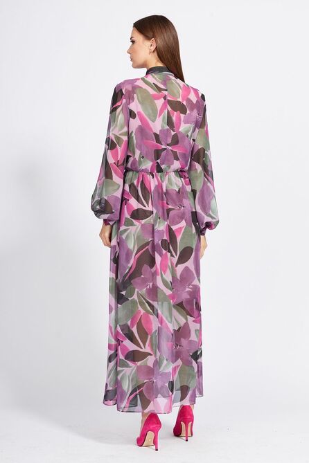 Вечернее платье EOLA 2266 слива_рисунок