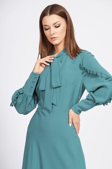 Повседневное платье EOLA 2263 изумруд