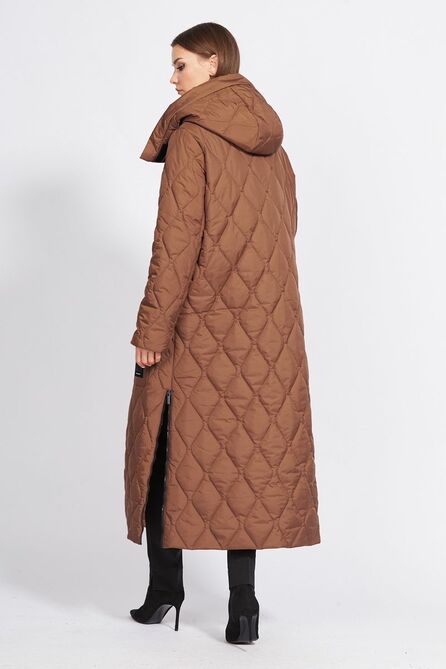 Пальто EOLA 2247 темная_корица Пальто EOLA 2247 темная_корица