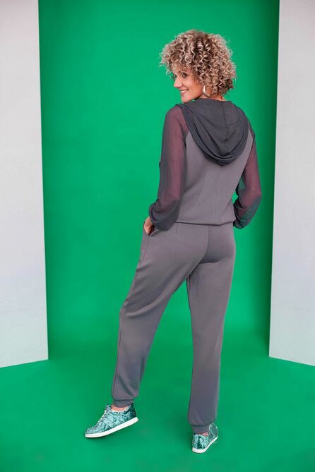 Спортивный костюм Euromoda 263 темно-серый