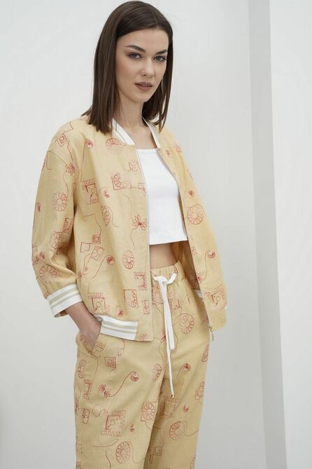 Брюки, Бомбер Фантазия Мод 4220