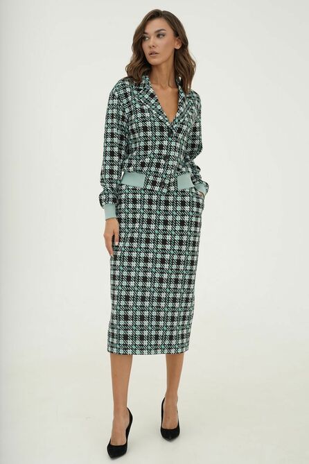 Юбочный костюм Фантазия Мод 4347