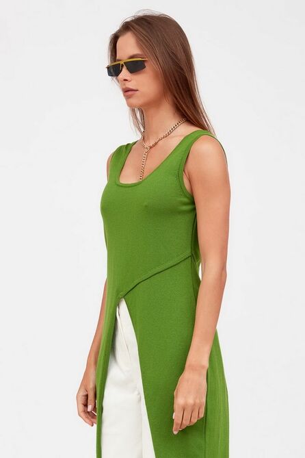 Туника Favorini 31641 зеленый Туника Favorini 31641 зеленый