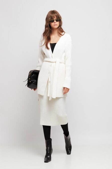 Юбка Favorini 31683 молоко