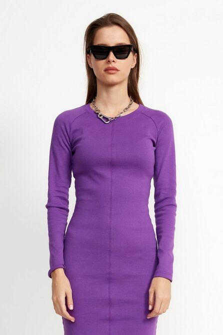 Повседневное платье Favorini 31991 фиолет