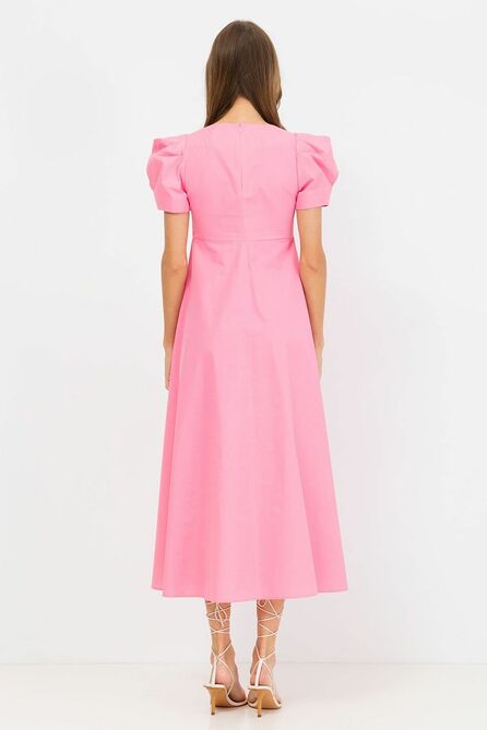 Повседневное платье Favorini 41019 розовый