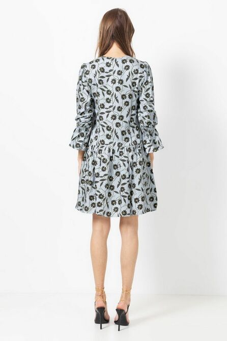 Повседневное платье Favorini 31588 голубой