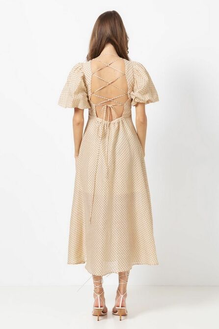 Вечернее платье Favorini 41024 беж