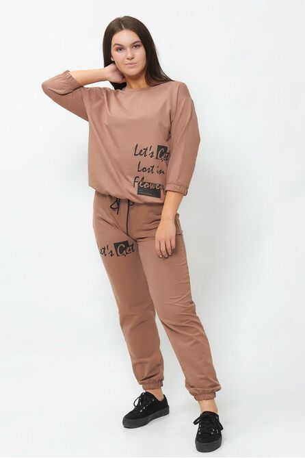 Спортивный костюм FORMAT 11489 капучино