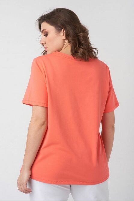 Майка FORMAT 13227 розовый-персик