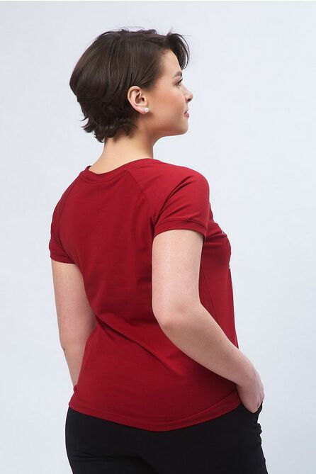 Джемпер FORMAT 13225 дикая-вишня