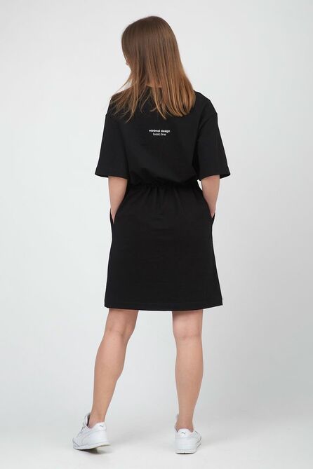 Повседневное платье FORMAT 17019 чёрный
