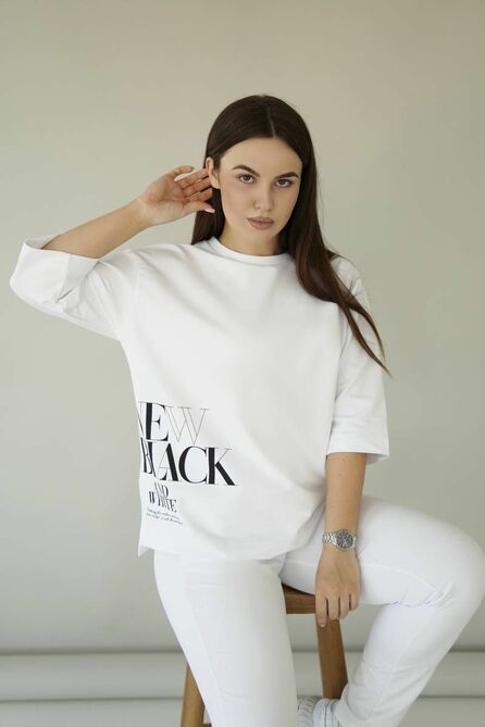 Спортивный костюм FORMAT 11739 белый