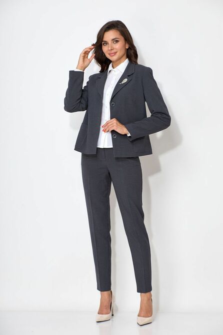 Костюм брючный Fortuna. Шан-Жан 688 т.серый