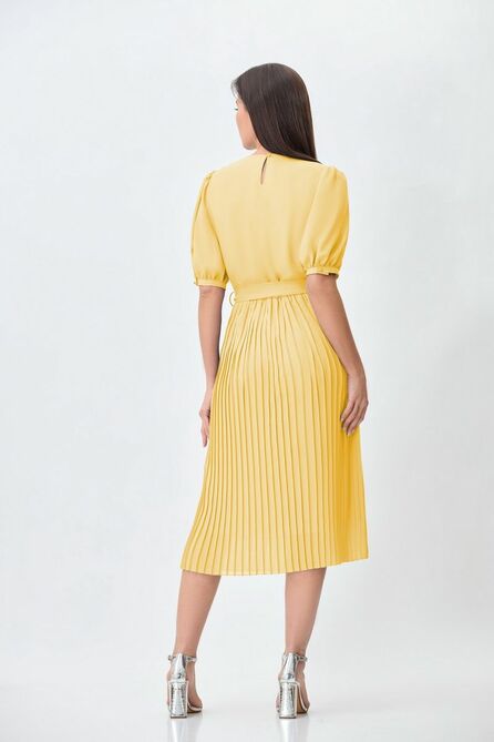 Повседневное платье Gizart 5115жёлт