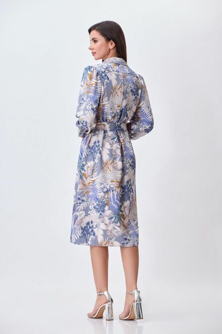 Повседневное платье Gizart 5097/1 сирень_фон