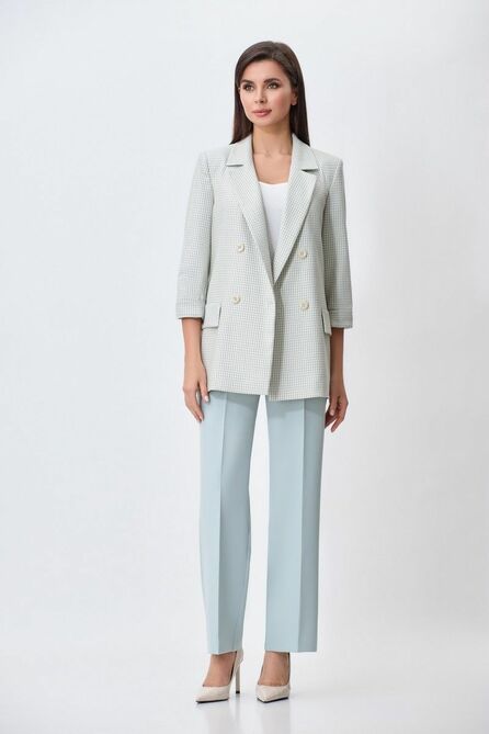 Костюм брючный Gizart 5117 мята Костюм брючный Gizart 5117 мята
