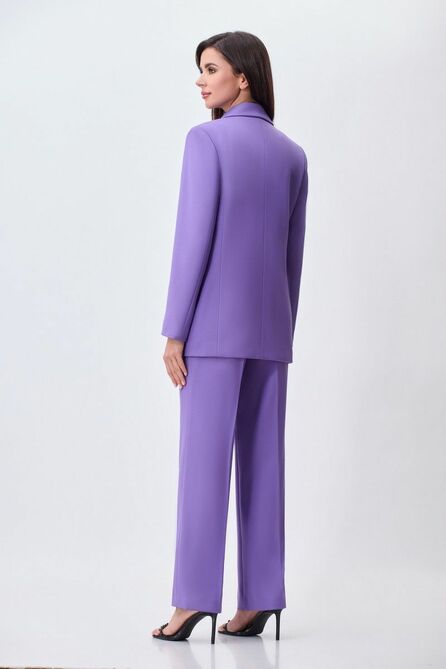 Костюм брючный Gizart 7551 фиолетовый