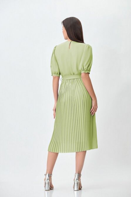 Повседневное платье Gizart 5115 олива Повседневное платье Gizart 5115 олива