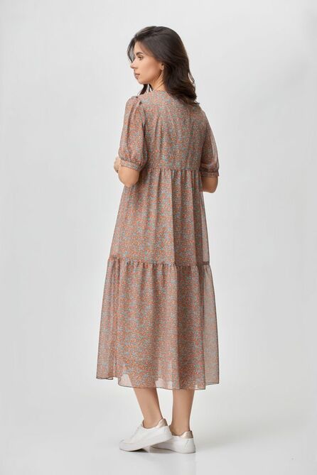 Повседневное платье Gizart 5108беж