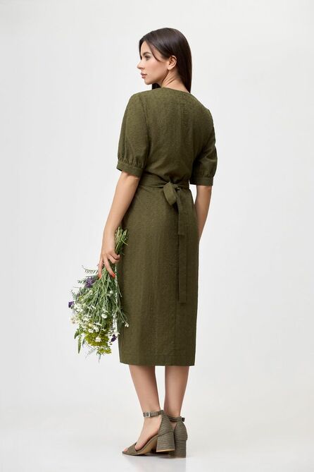 Повседневное платье Gizart 5111х хаки