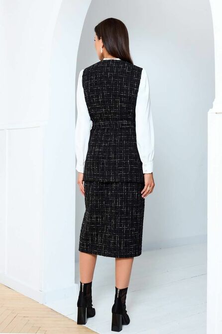 Блуза, Юбка, Жилет Gizart 5141ч