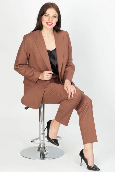 Костюм брючный Gold Style 2289 светло-коричневый