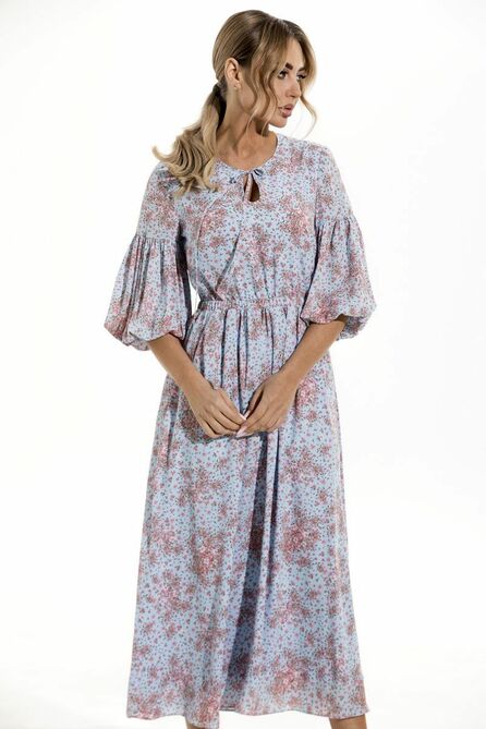 Повседневное платье Golden Valley 4831 голубой