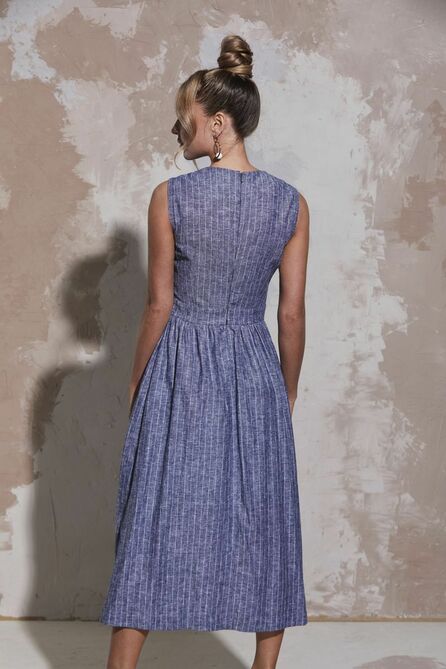 Повседневное платье Golden Valley 4795 синий