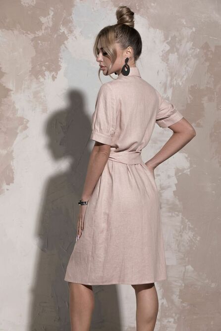 Повседневное платье Golden Valley 4829 бежевый