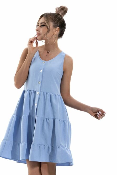Повседневное платье Golden Valley 4796-1 голубой