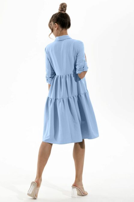Повседневное платье Golden Valley 4724-1 голубой
