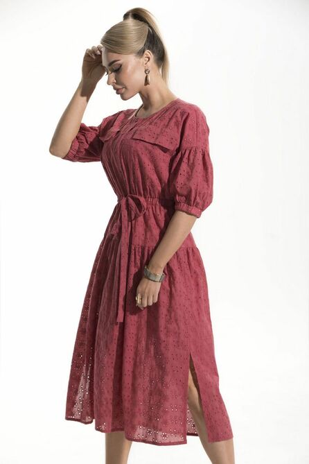 Повседневное платье Golden Valley 4822 красный