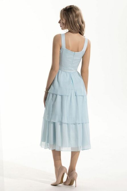 Повседневное платье Golden Valley 4807 голубой