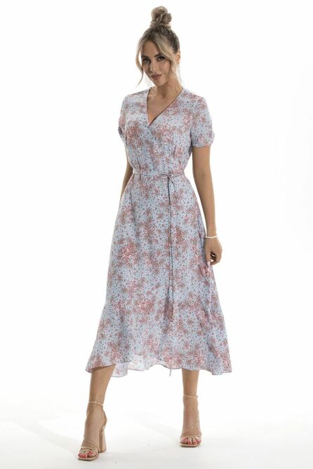 Повседневное платье Golden Valley 4676 голубой