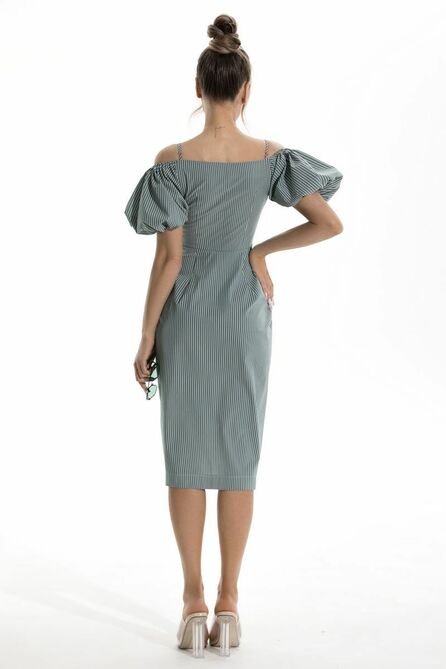 Повседневное платье Golden Valley 4681 зеленый