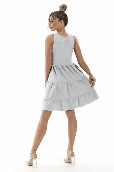 Повседневное платье Golden Valley 4796-1 серый