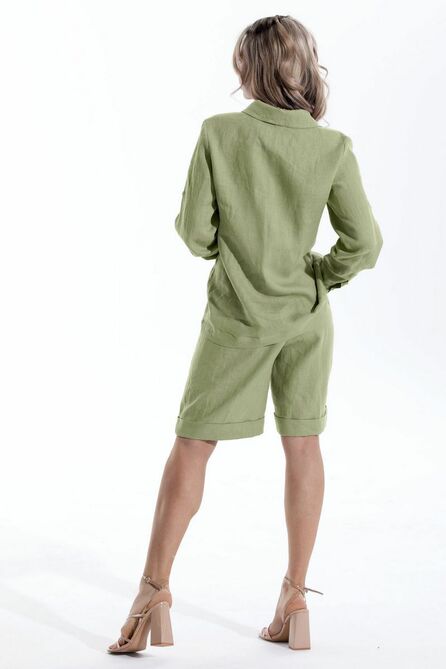 Костюм с блузкой Golden Valley 6489 оливковый Костюм с блузкой Golden Valley 6489 оливковый