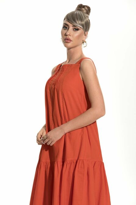 Повседневное платье Golden Valley 4821 красный