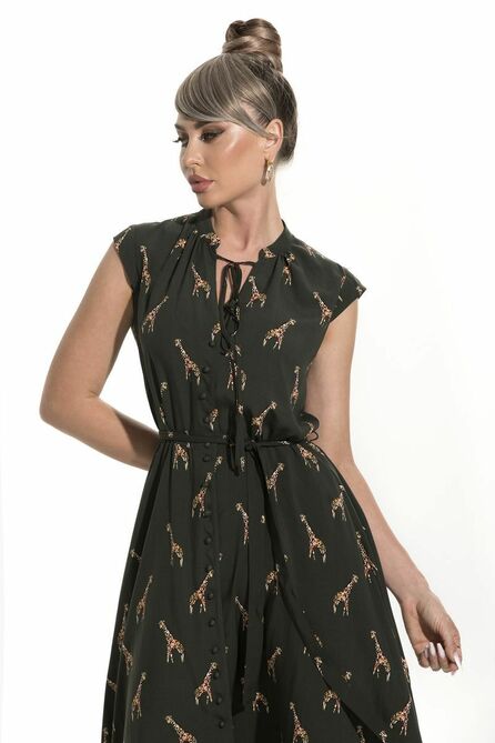 Повседневное платье Golden Valley 4934 зеленый