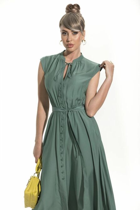 Повседневное платье Golden Valley 4934-1 зеленый