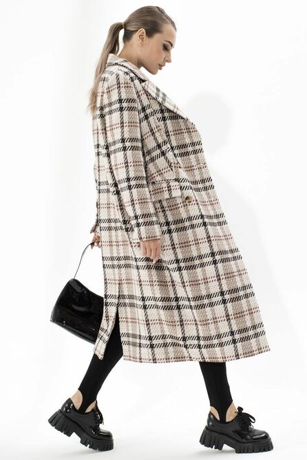 Пальто Golden Valley 7142 бежевый